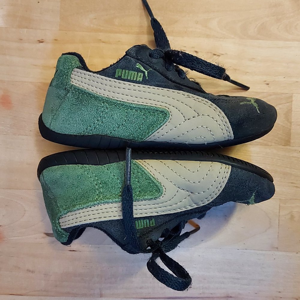 Puma Infant Light Flight Suede Sneakers